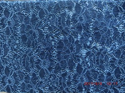  Indigo staining Lace