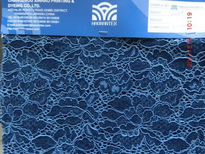  Indigo staining Lace